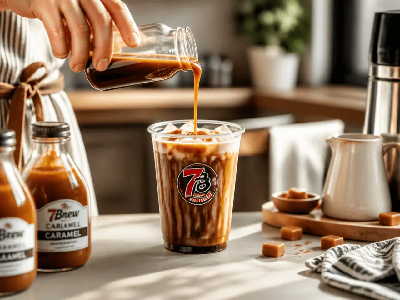 7 brew caramel drinks recipe step 2