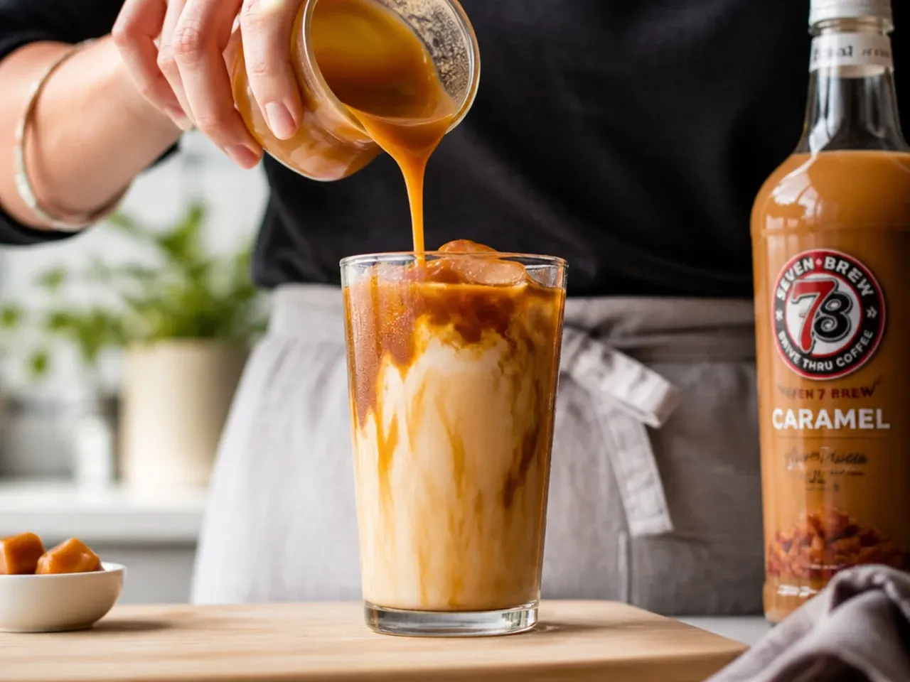7 brew caramel drinks recipe step 3