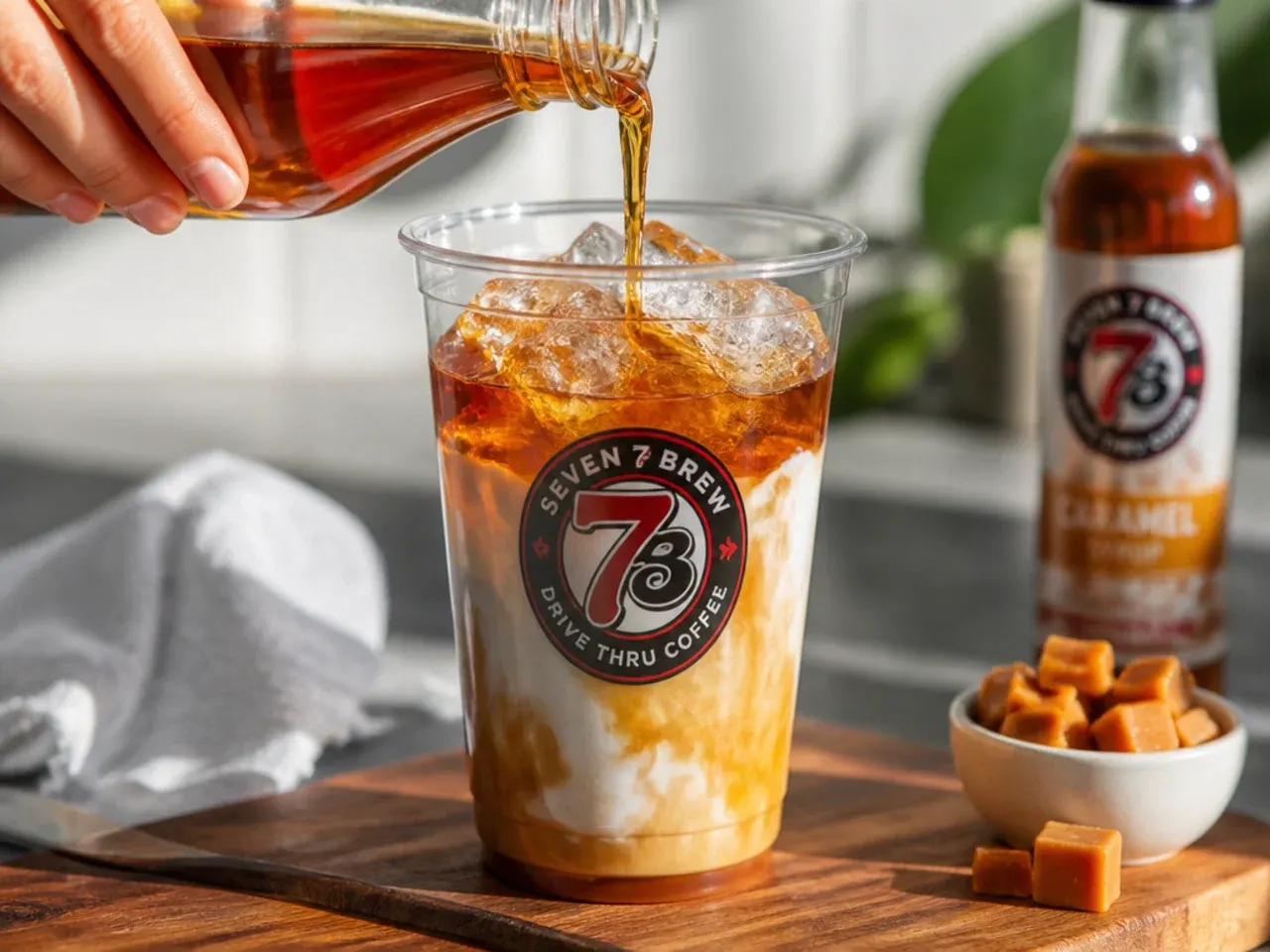 7 brew caramel drinks recipe step 4
