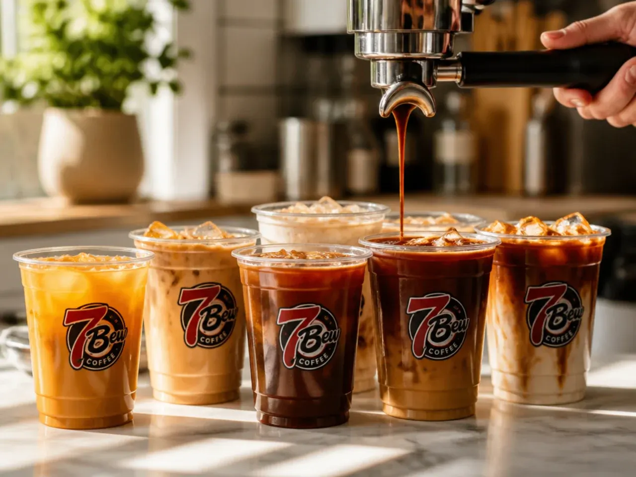 7 brew drinks orders recipe step 1