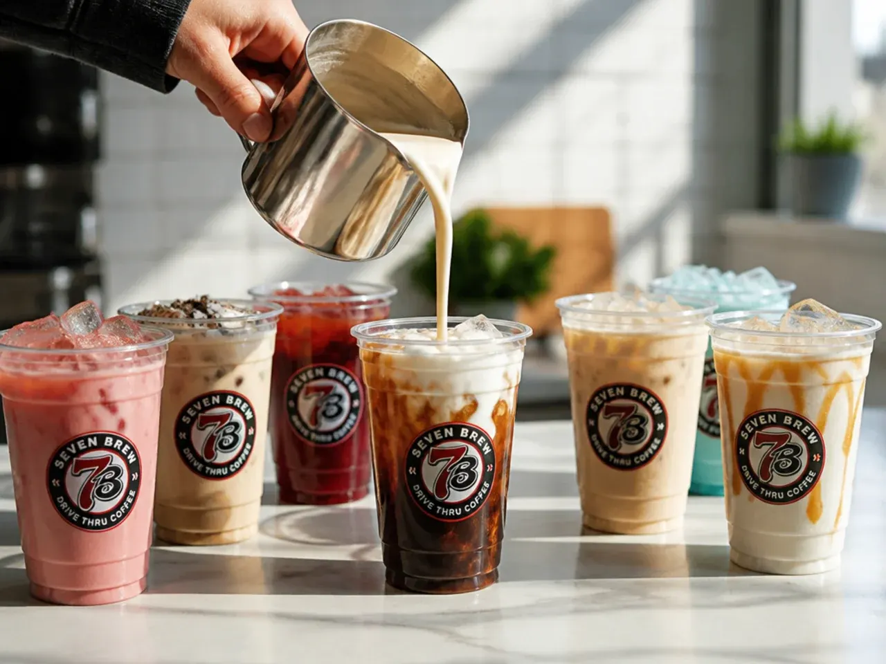 7 brew drinks orders recipe step 5