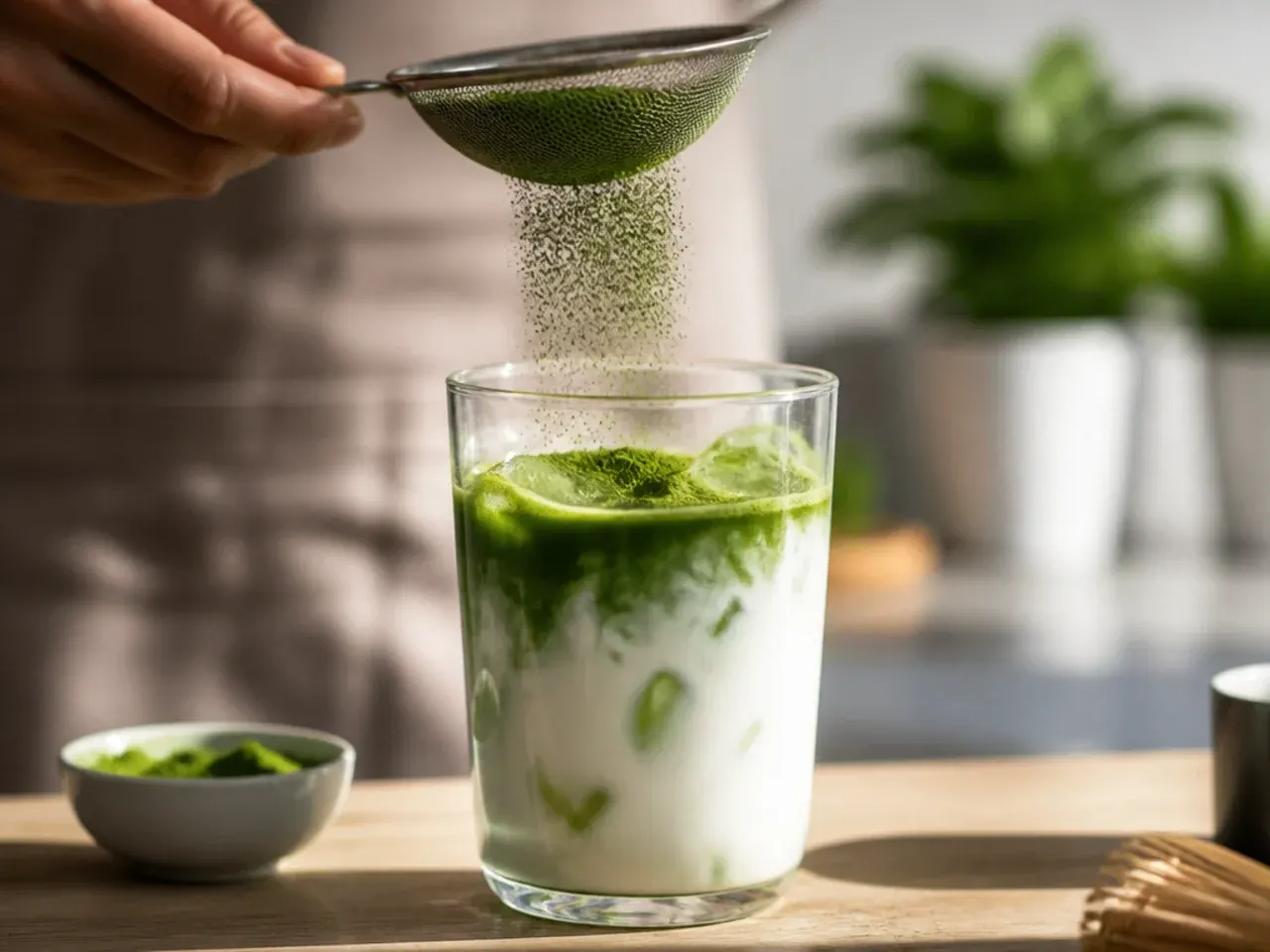 7 brew matcha drinks recipe step 1