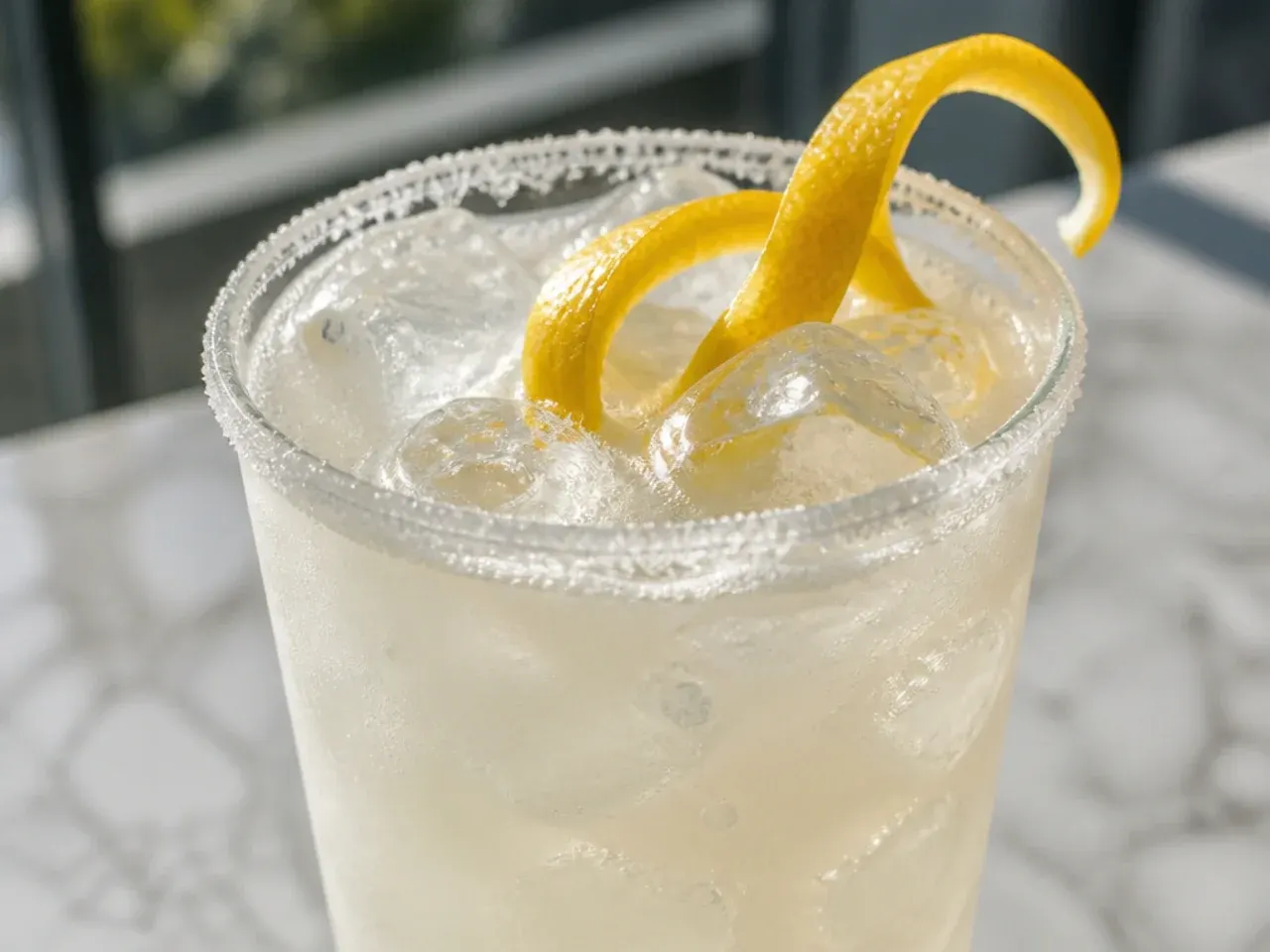 Creamy vanilla bean Italian soda with visible vanilla flecks in a cream float