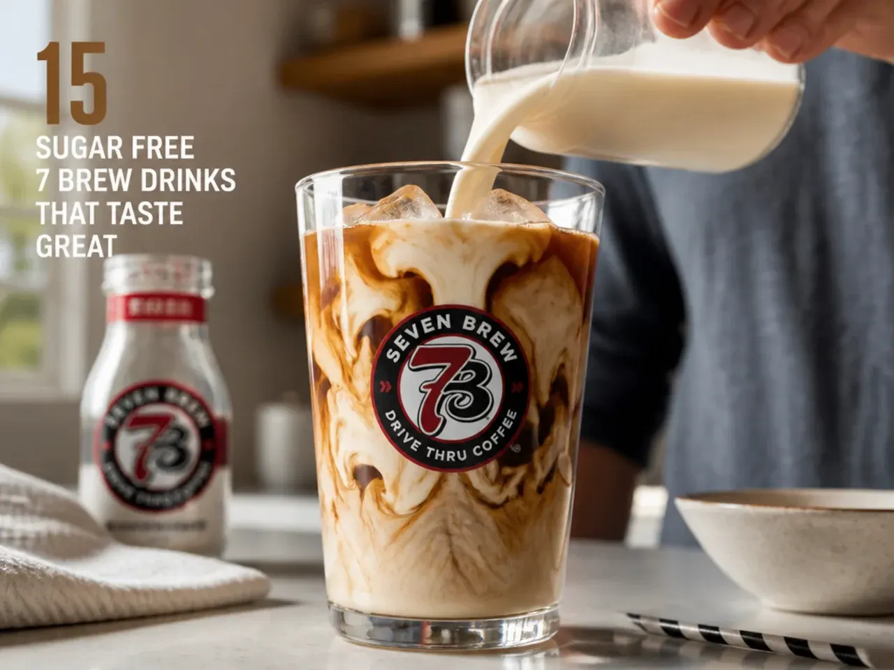 7 brew sugar free drinks recipe step 4