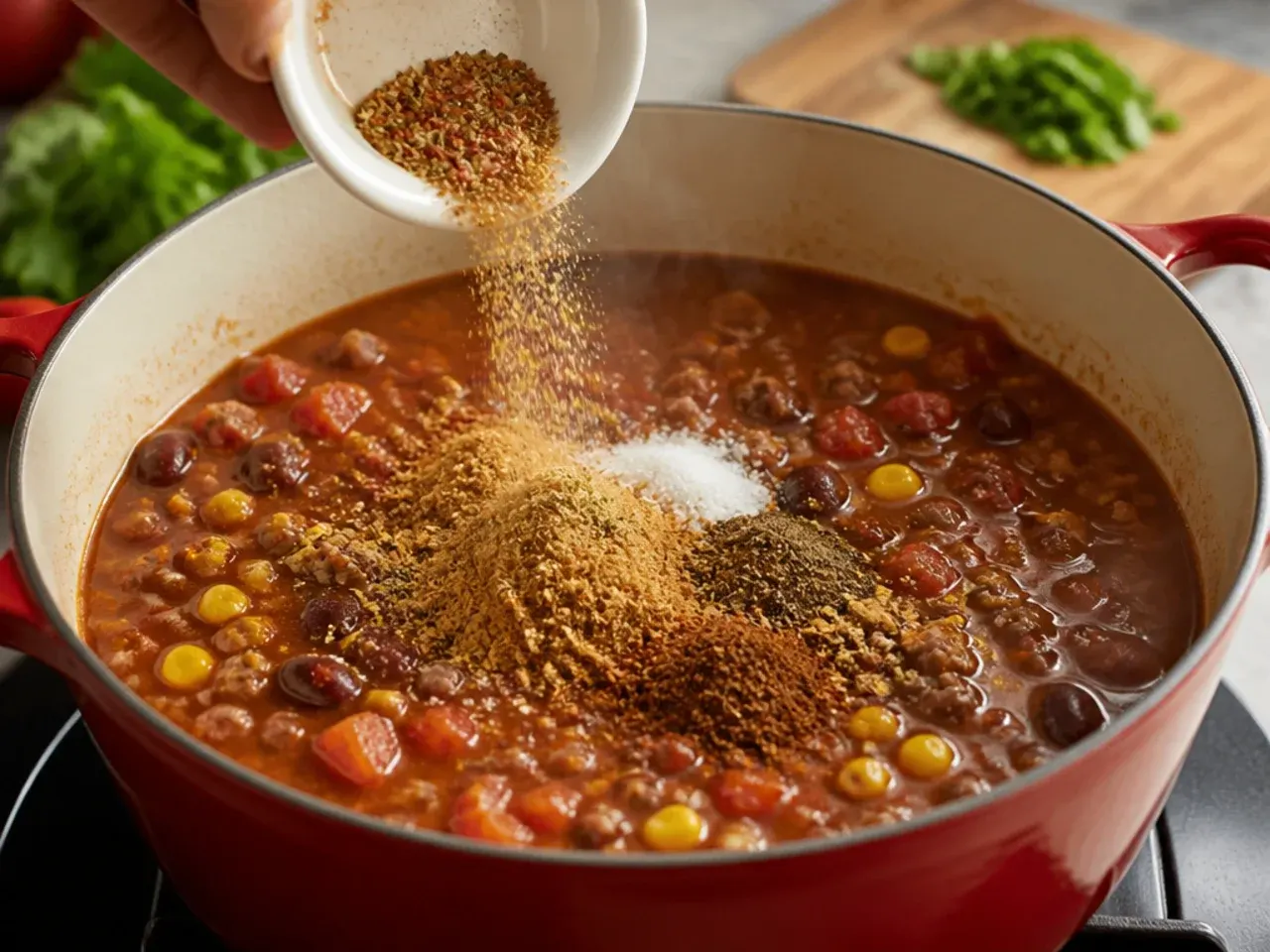 7 can taco soup recipe step 2