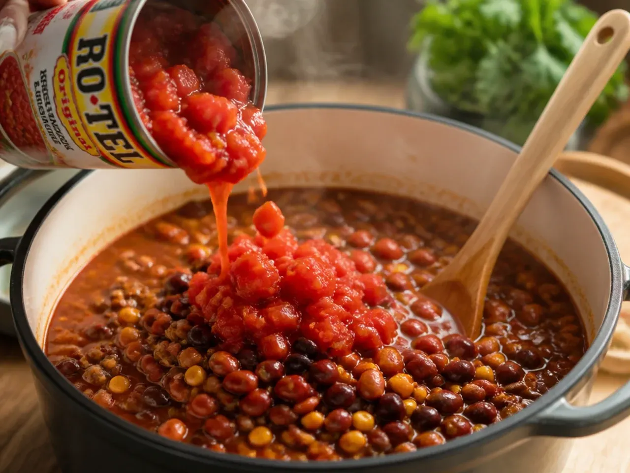 7 can taco soup recipe step 3