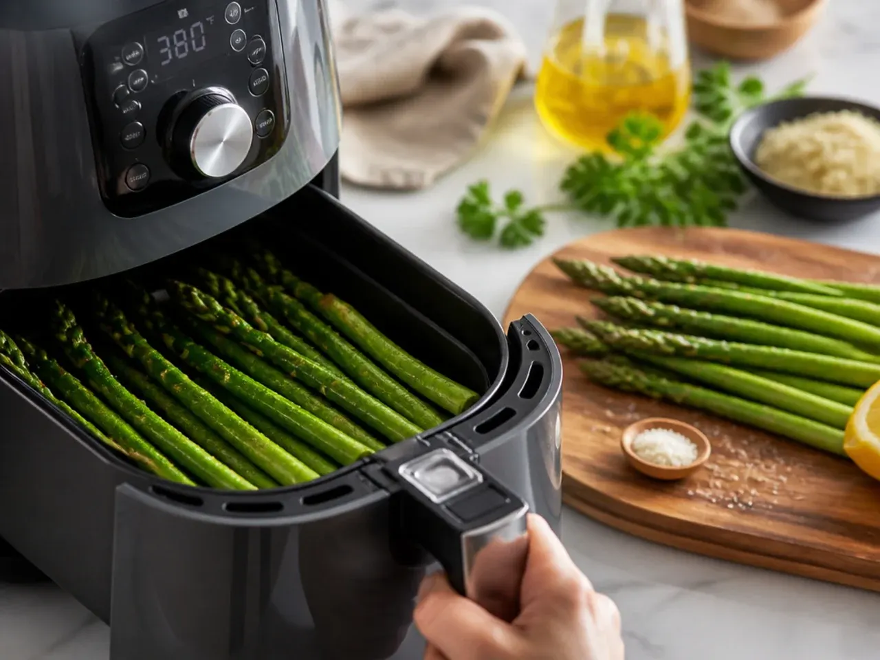 air fryer asparagus recipes recipe step 3