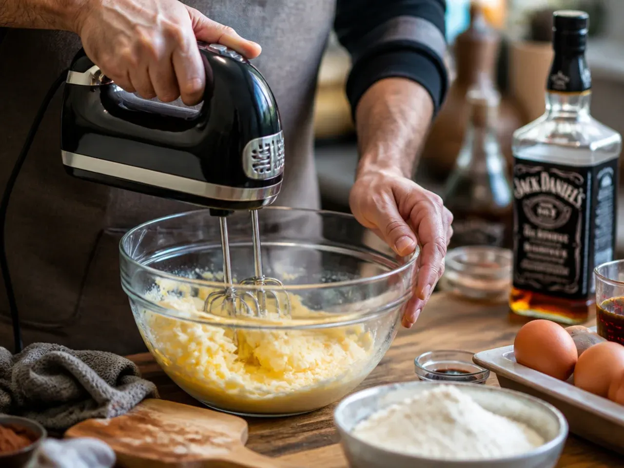 alcohol cake ideas for men recipe step 3