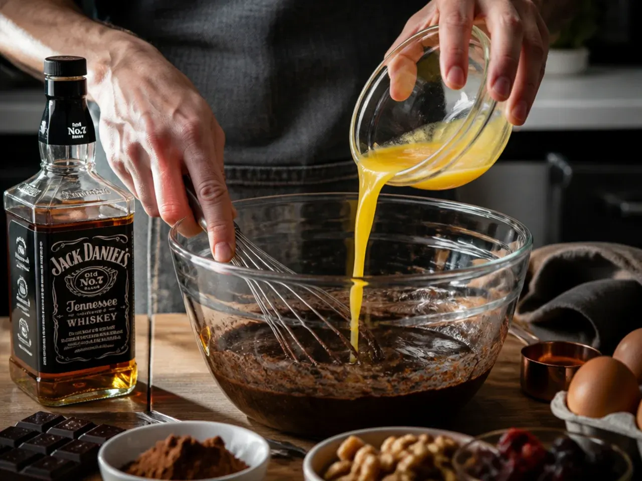 alcohol cake ideas for men recipe step 4