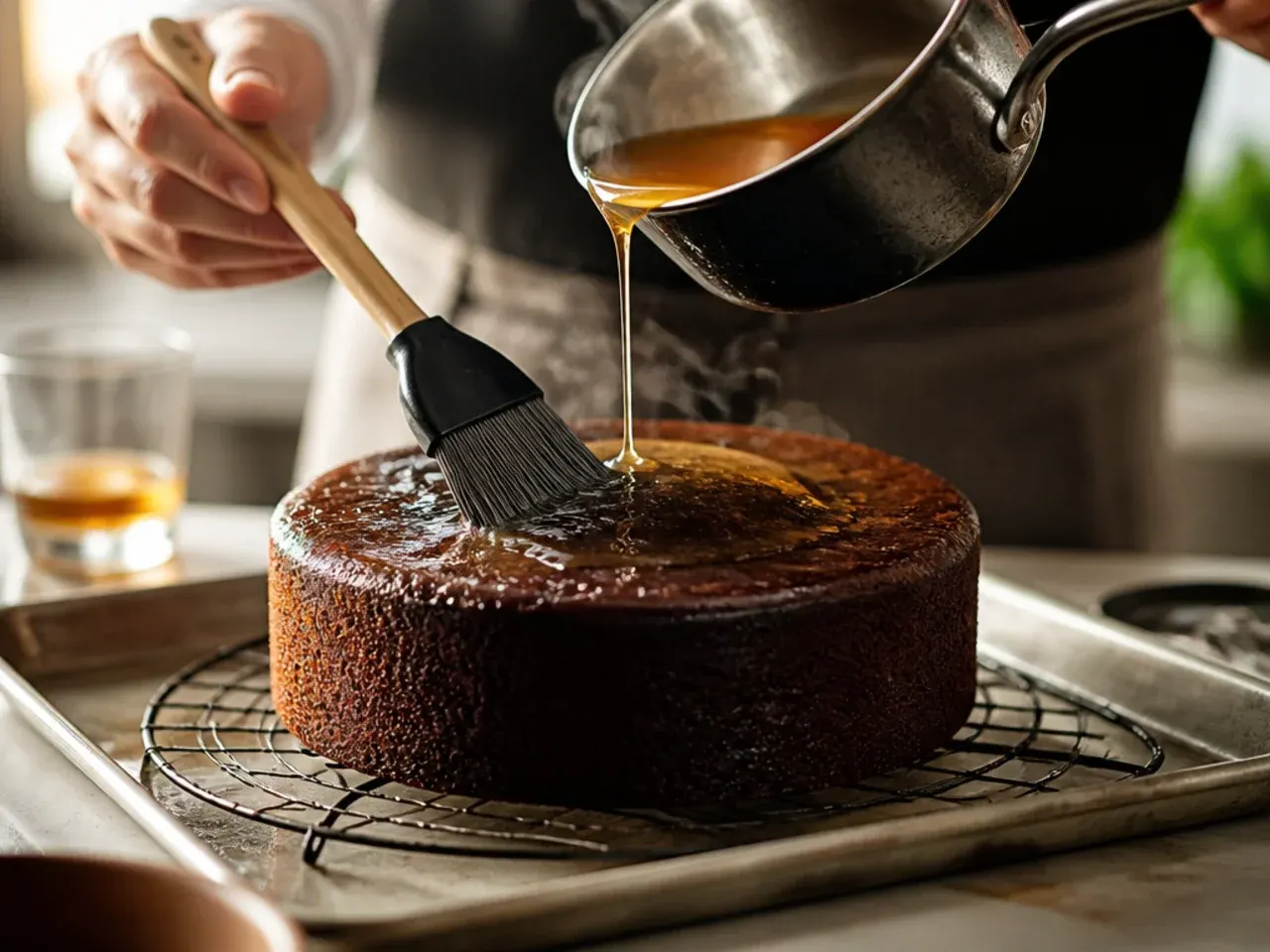 alcohol cake ideas for men recipe step 14