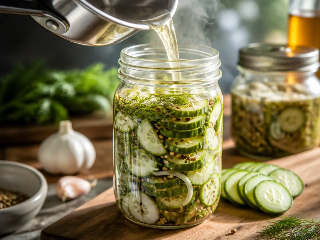 amish refrigerator pickles recipe step 2