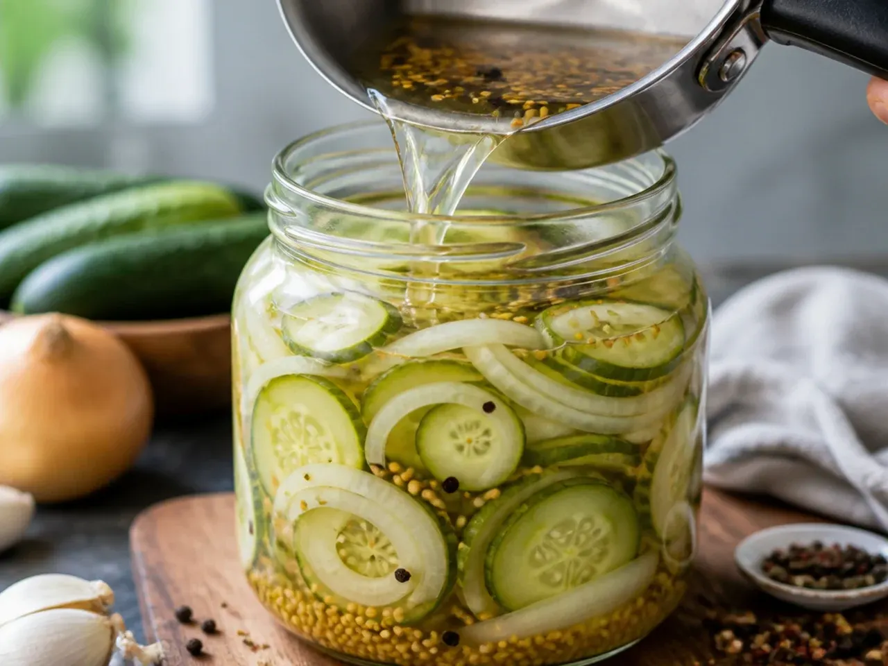 amish refrigerator pickles recipe step 5