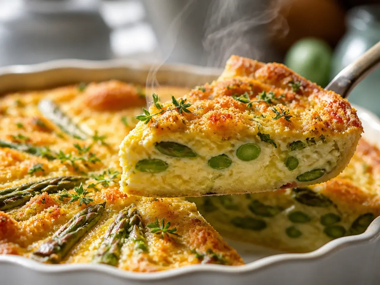 Close-up cross-section comparing a flaky homemade quiche crust with a sturdier store-bought crust