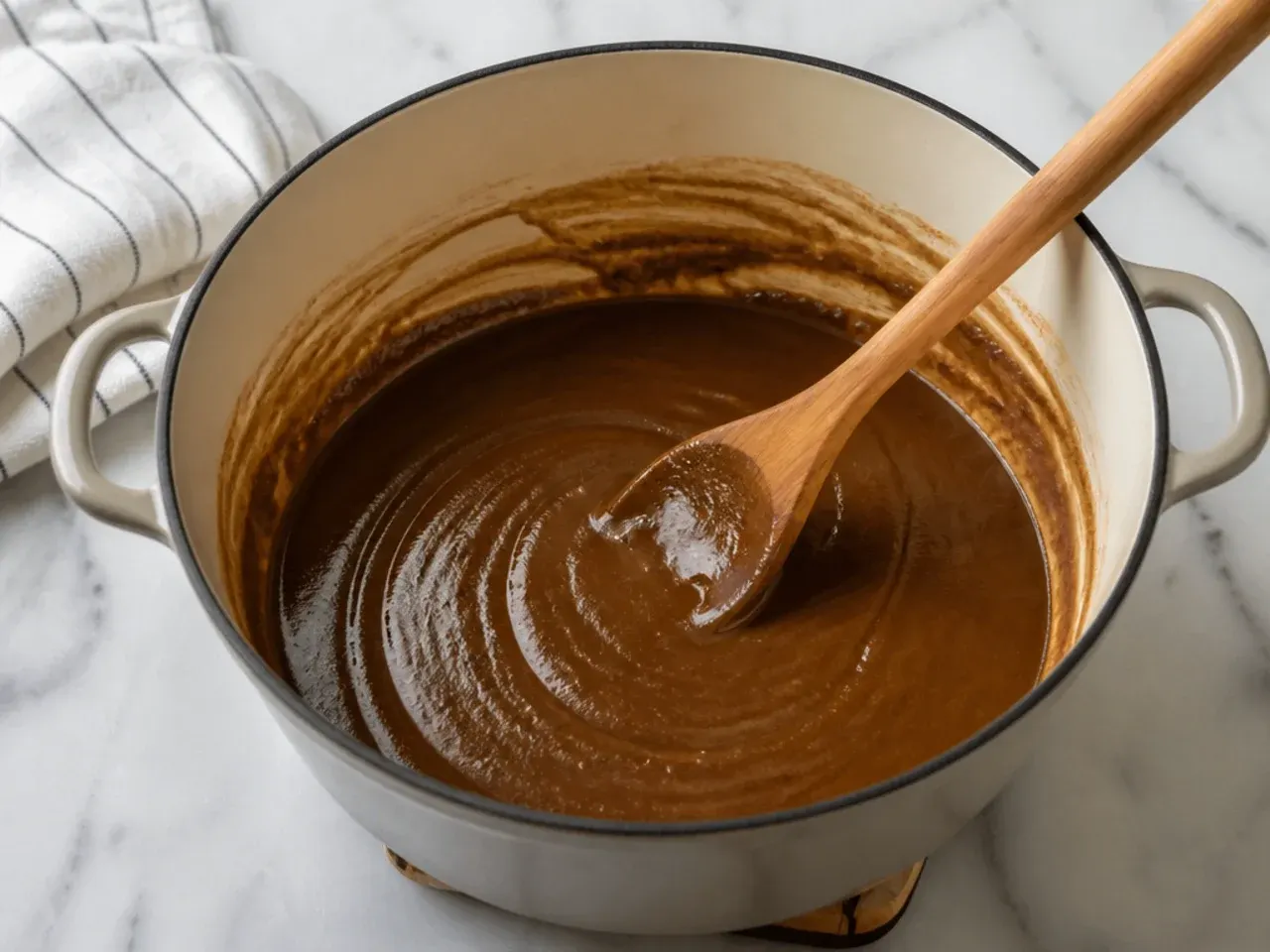 authentic gumbo recipe — step 2: make the dark roux