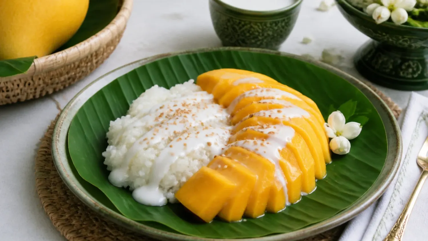 authentic mango sticky rice — 15 Authentic Mango Sticky Rice Ideas