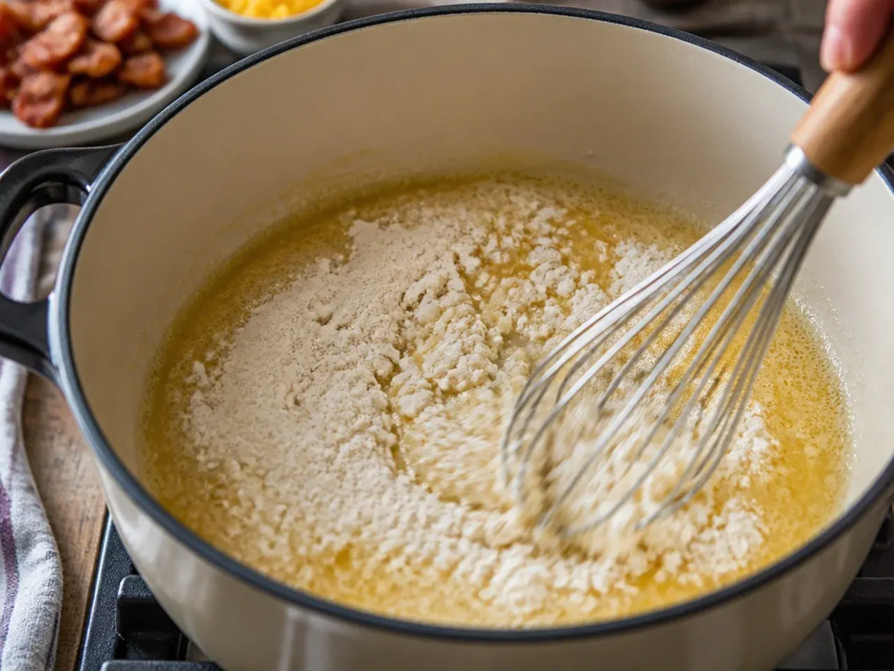 bacon cheeseburger soup recipe step 3