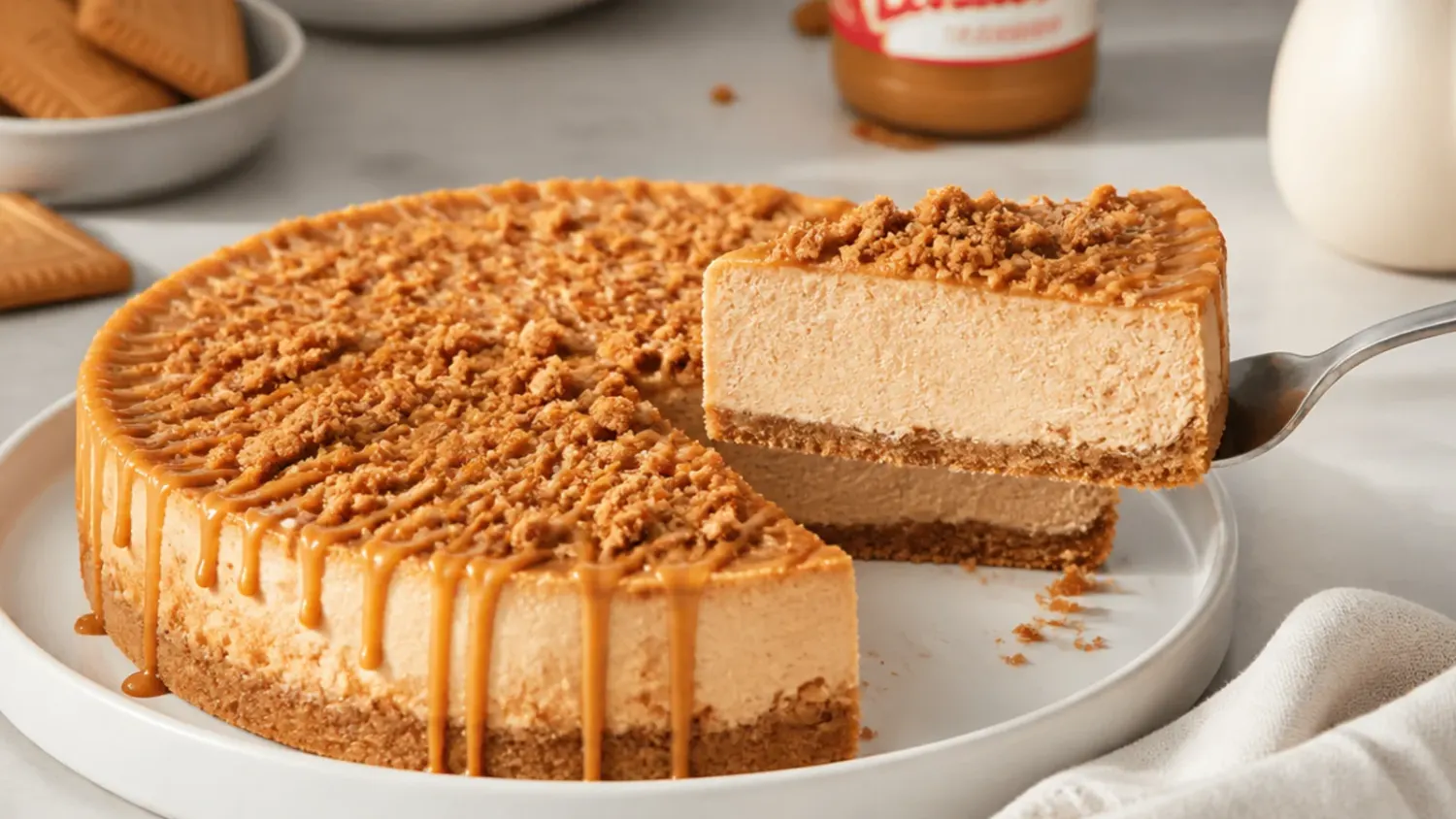 baked biscoff cheesecake — 15 Cozy Baked Biscoff Cheesecake Recipes