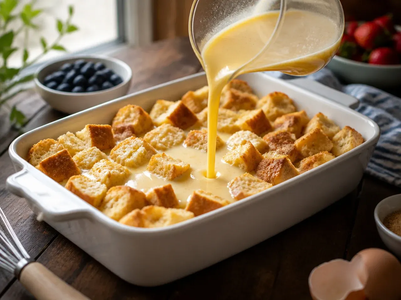 baked french toast casserole recipe step 3