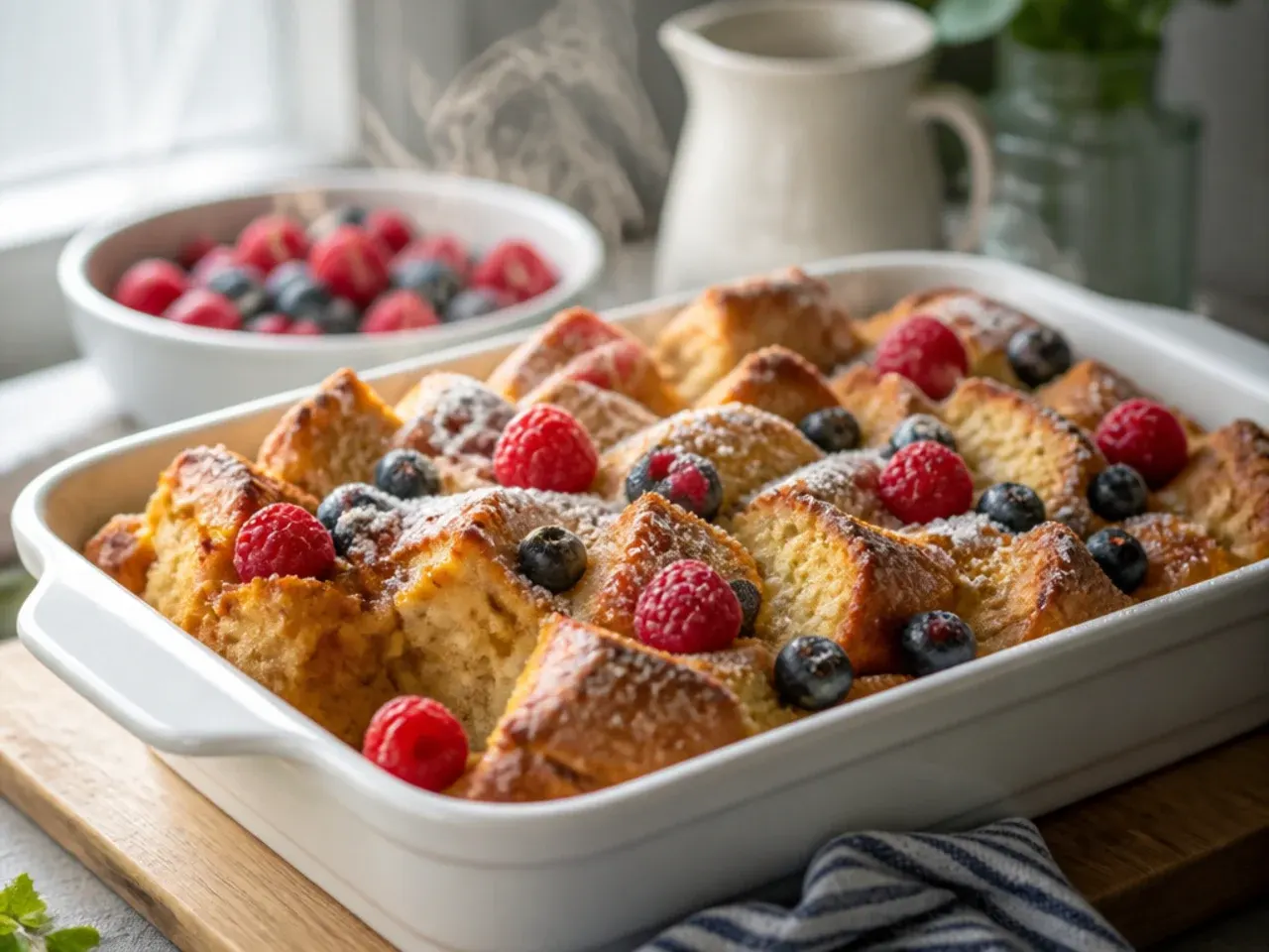 baked french toast casserole recipe step 7