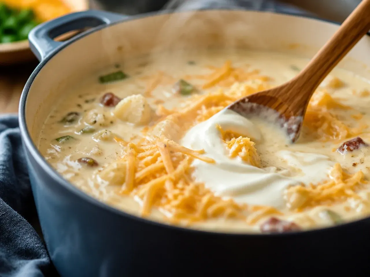 baked potato soup recipe step 6