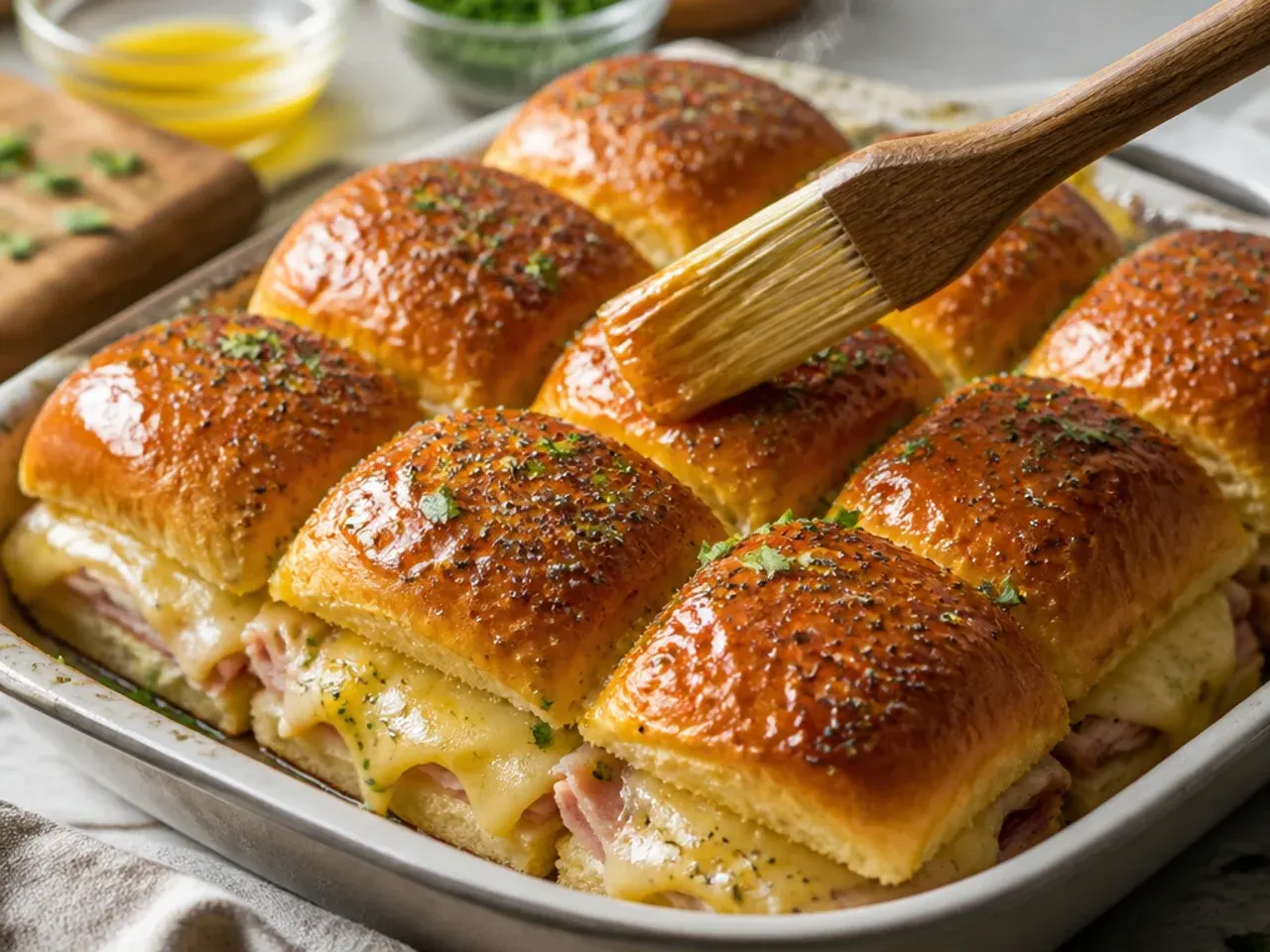 baked sliders recipes hawaiian rolls recipe step 6