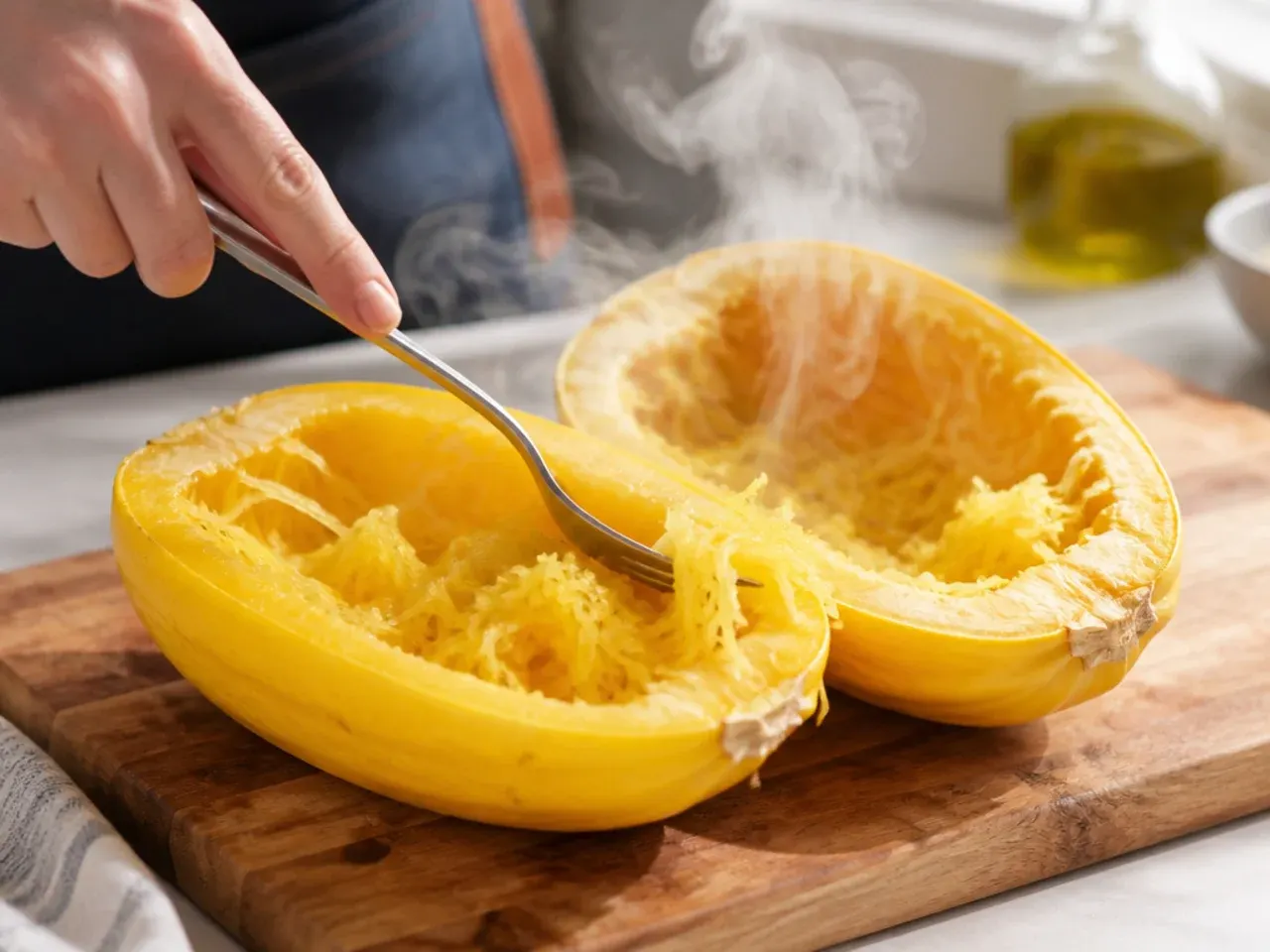 baked spaghetti squash recipes recipe step 1