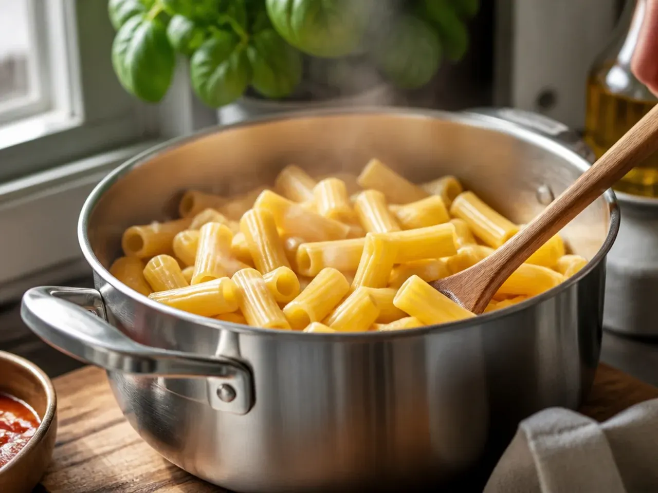 baked ziti no meat recipe step 1