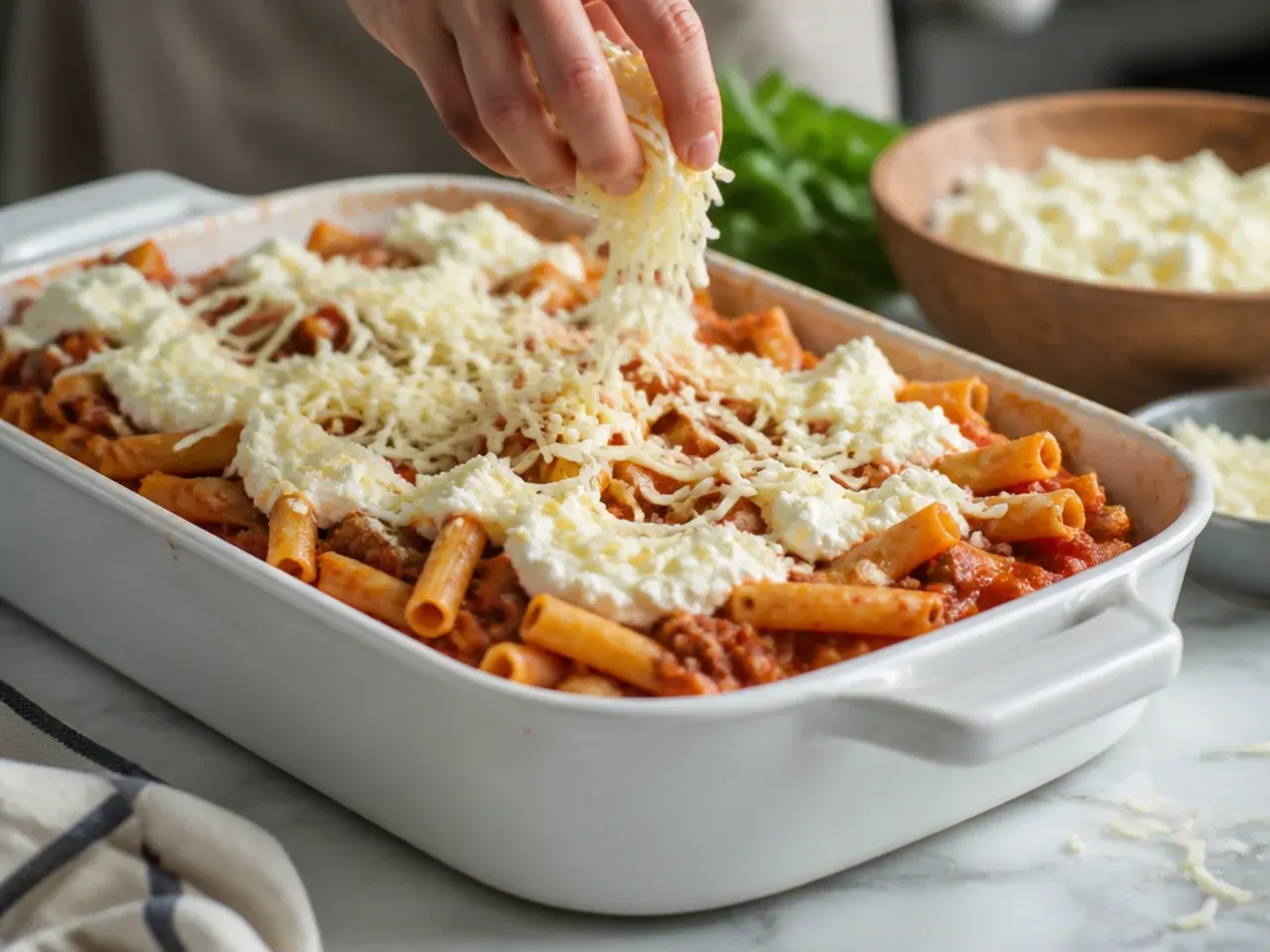 baked ziti recipe recipe step 6