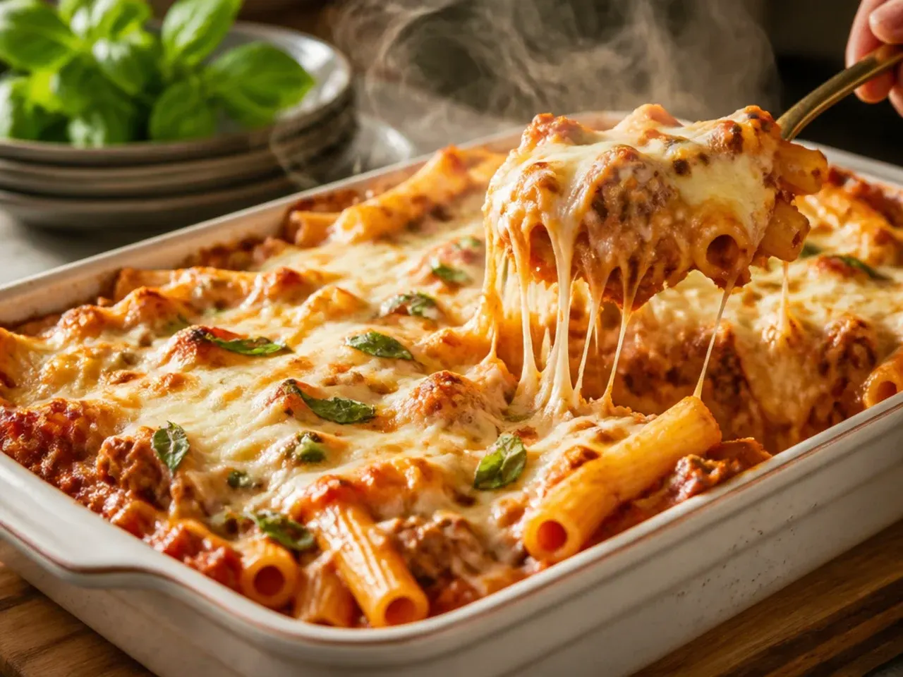 baked ziti recipe recipe step 7