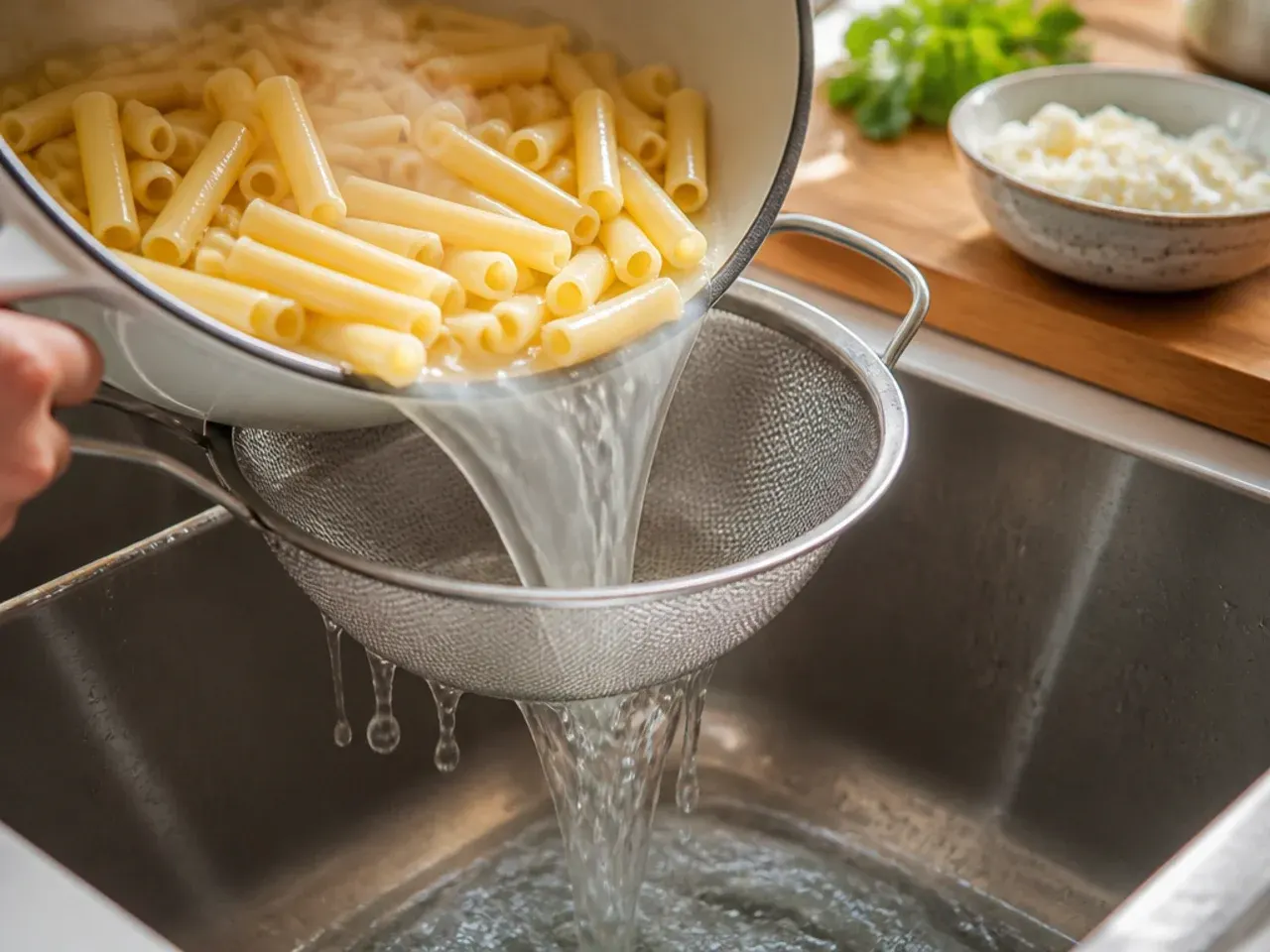 baked ziti with cottage cheese recipe step 5