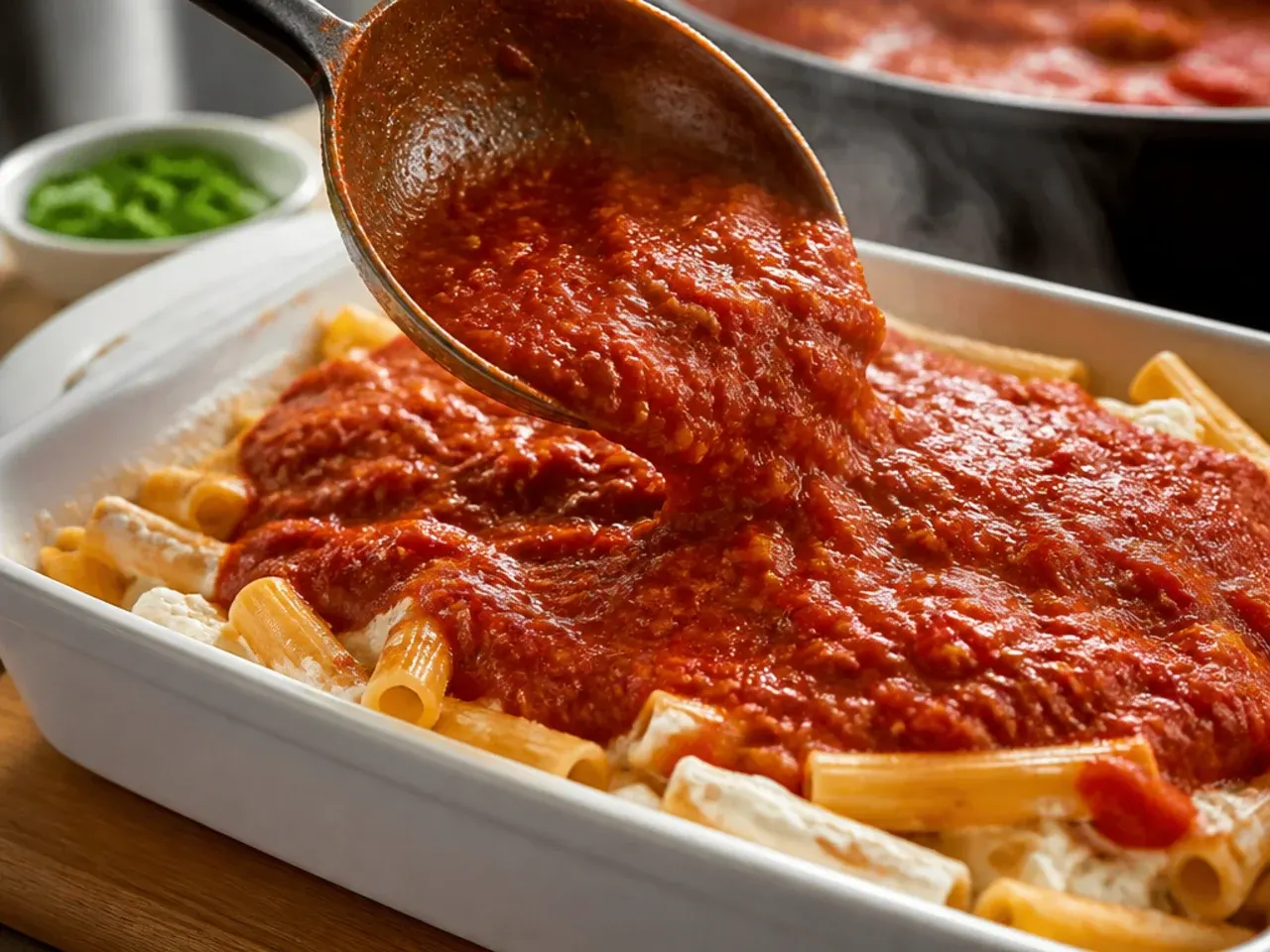 baked ziti with cottage cheese recipe step 21