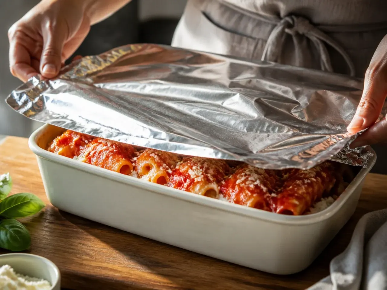 baked ziti with cottage cheese recipe step 23
