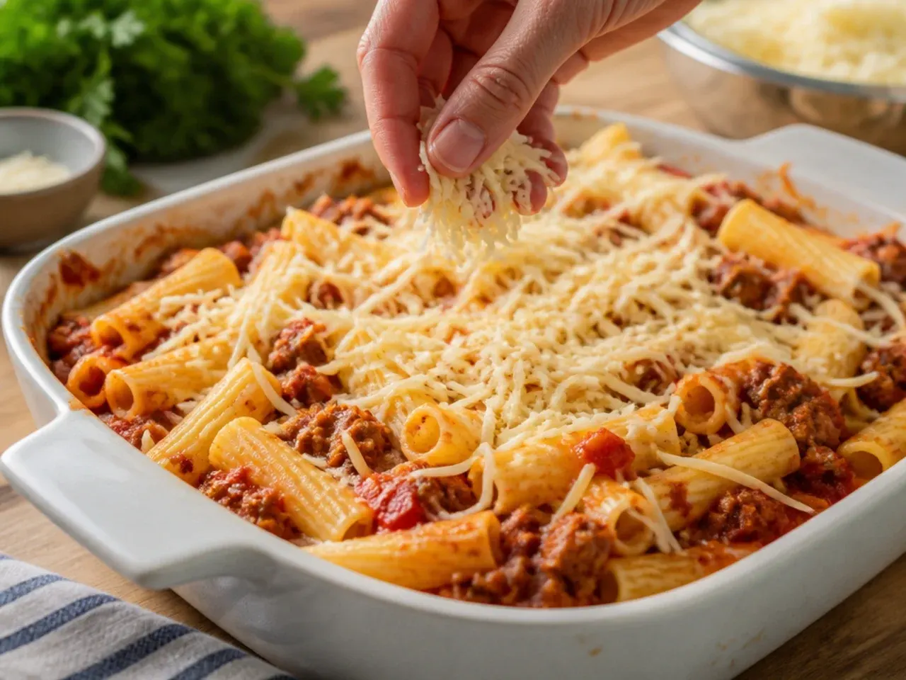 baked ziti with italian sausage recipe step 6