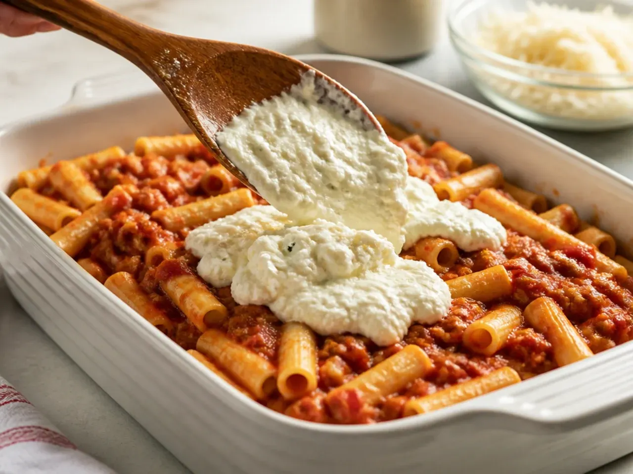 baked ziti recipe step 6