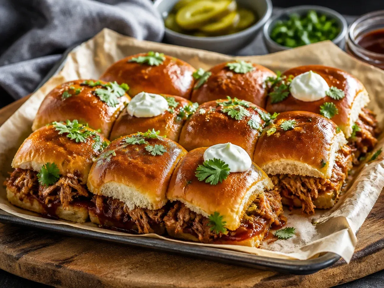 Instant Pot pulled pork being shredded straight from the pressure cooker