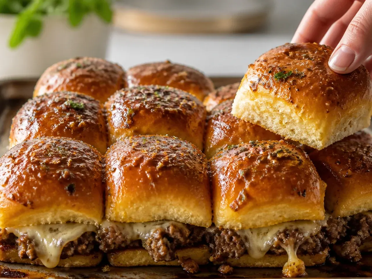 beef sliders recipes hawaiian rolls recipe step 5