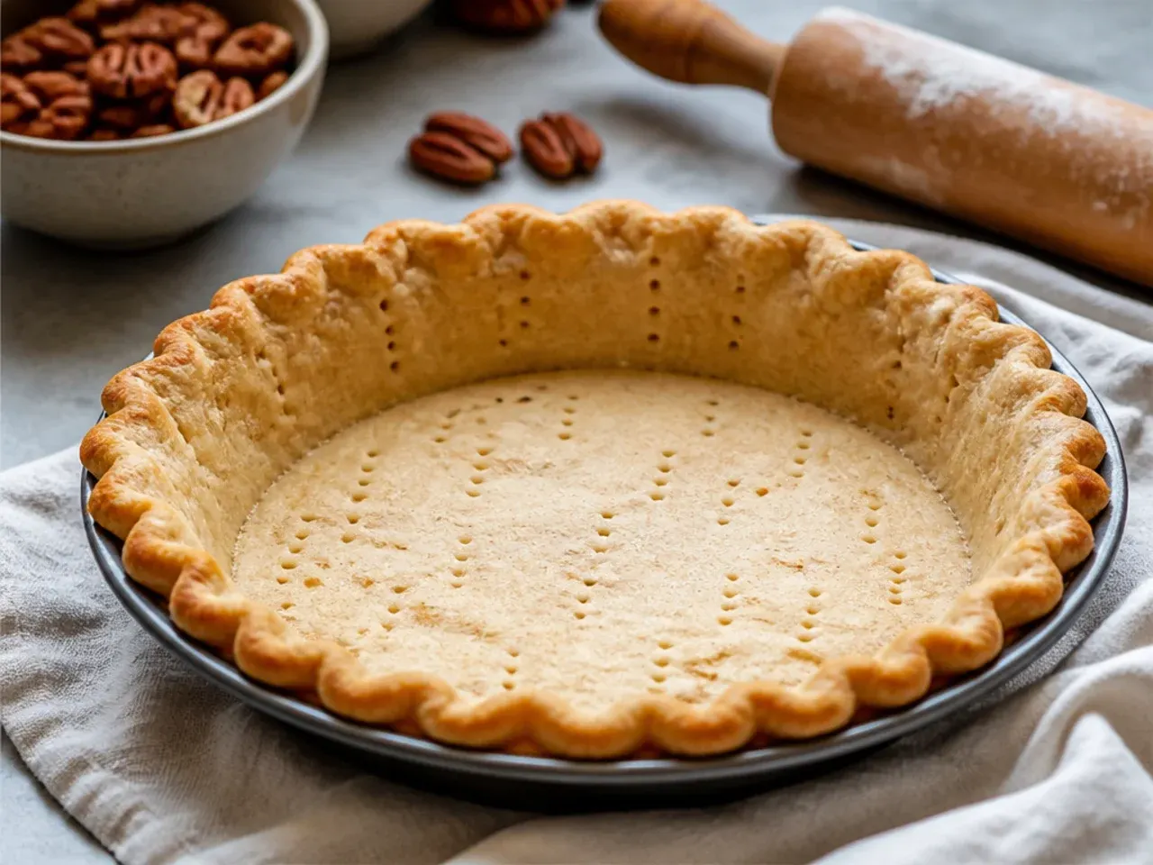 best pecan pie recipe recipe step 1