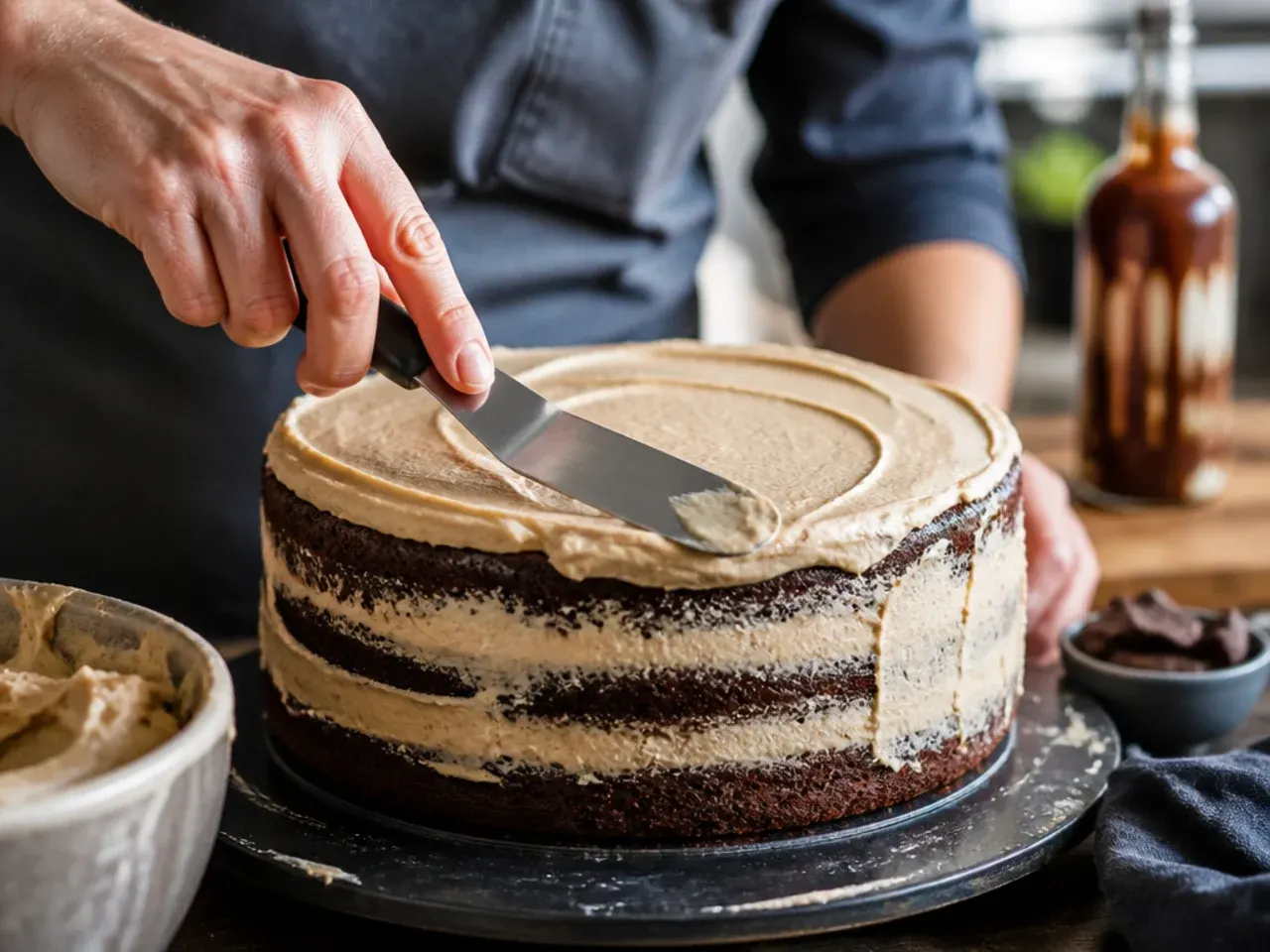 birthday cake ideas for men recipe step 7