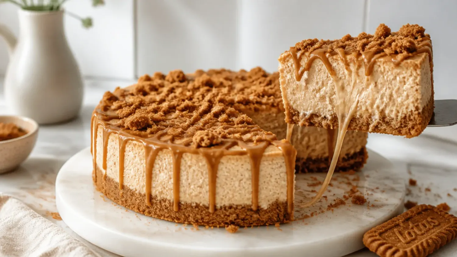 biscoff cheesecake how to — 6 Steps to a Stunning Biscoff Cheesecake