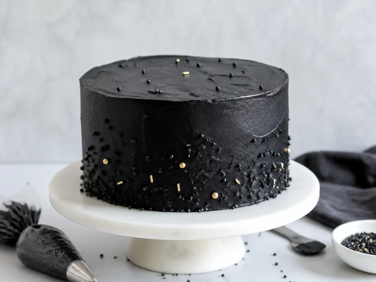 Common mistakes to avoid when making black cake designs