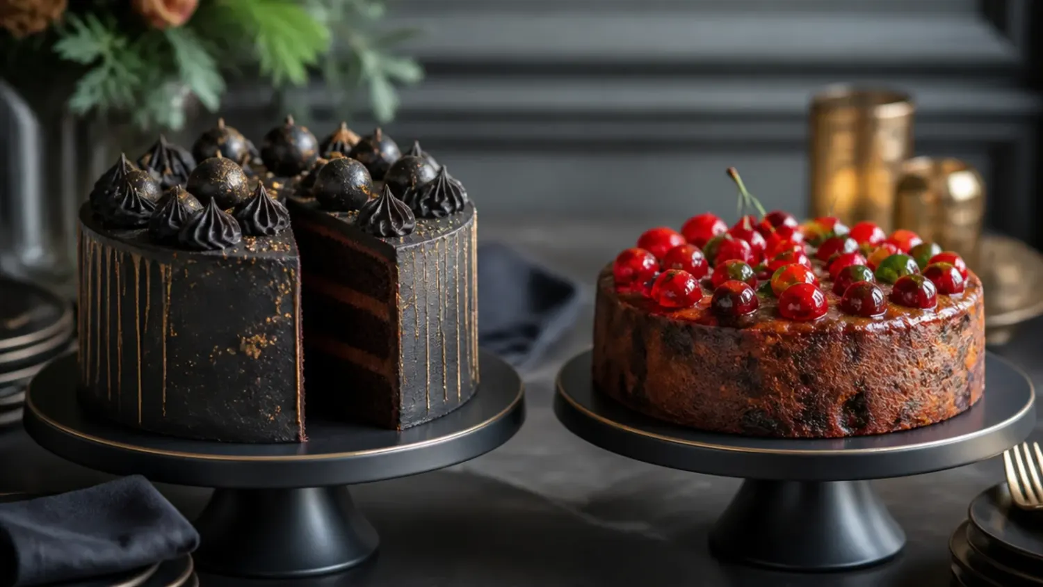black cake vs fruit cake — 3 Black Cake vs Fruit Cake Recipes Compared
