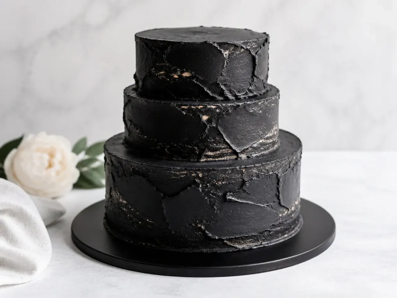 Common mistakes to avoid when making a black wedding cake