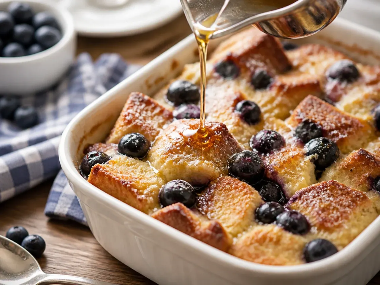 blueberry french toast casserole recipe step 6