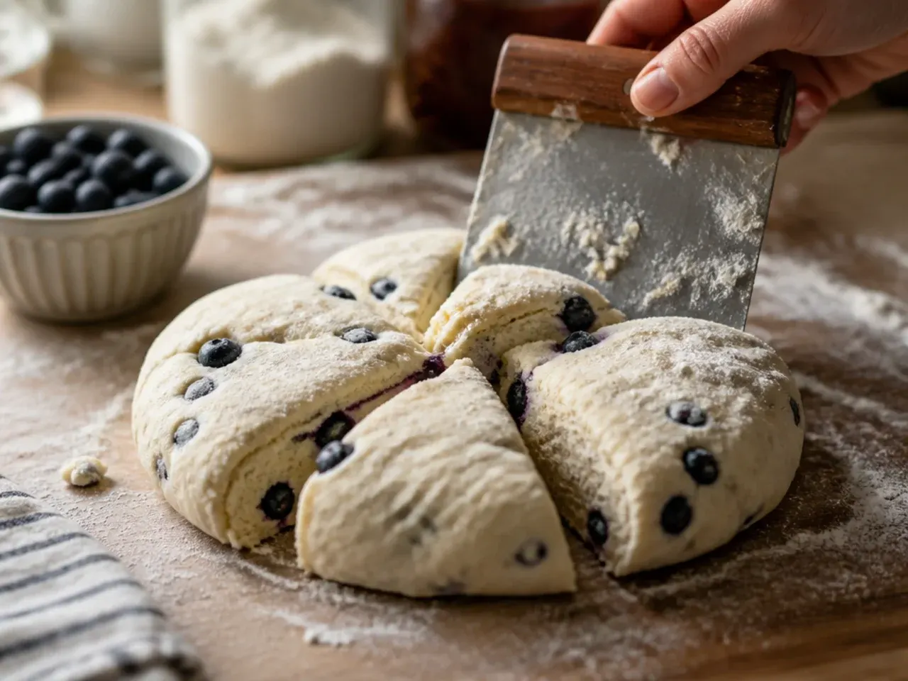 blueberry scones recipe recipe step 5