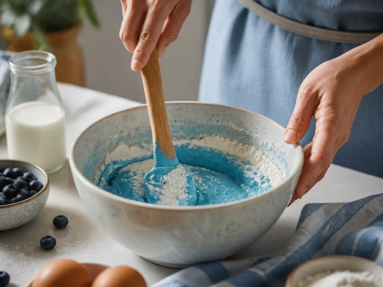 bluey birthday cake ideas recipe step 4