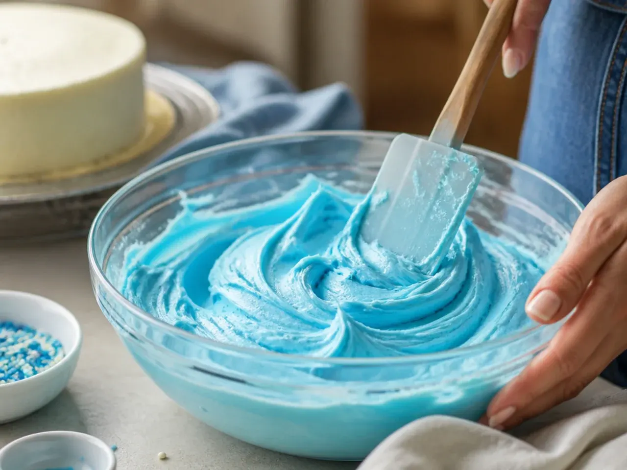 bluey birthday cake ideas recipe step 6
