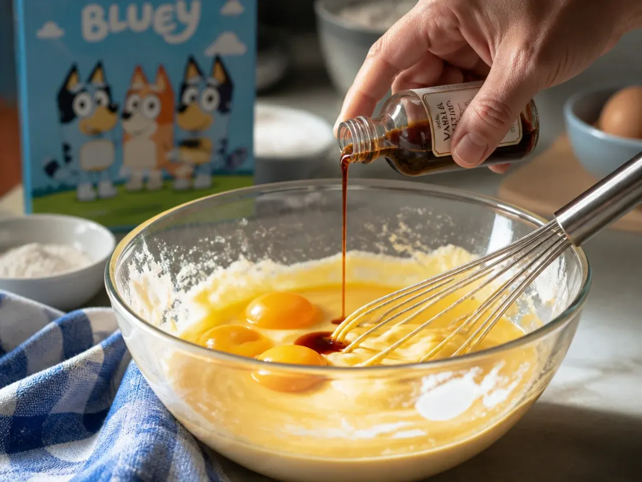 bluey cake ideas birthday boy recipe step 3