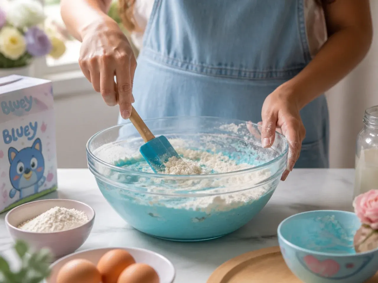 bluey cake ideas for a girl recipe step 4
