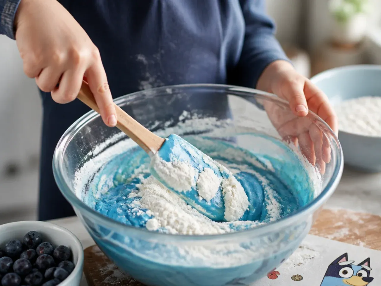 bluey cake ideas for boys recipe step 4