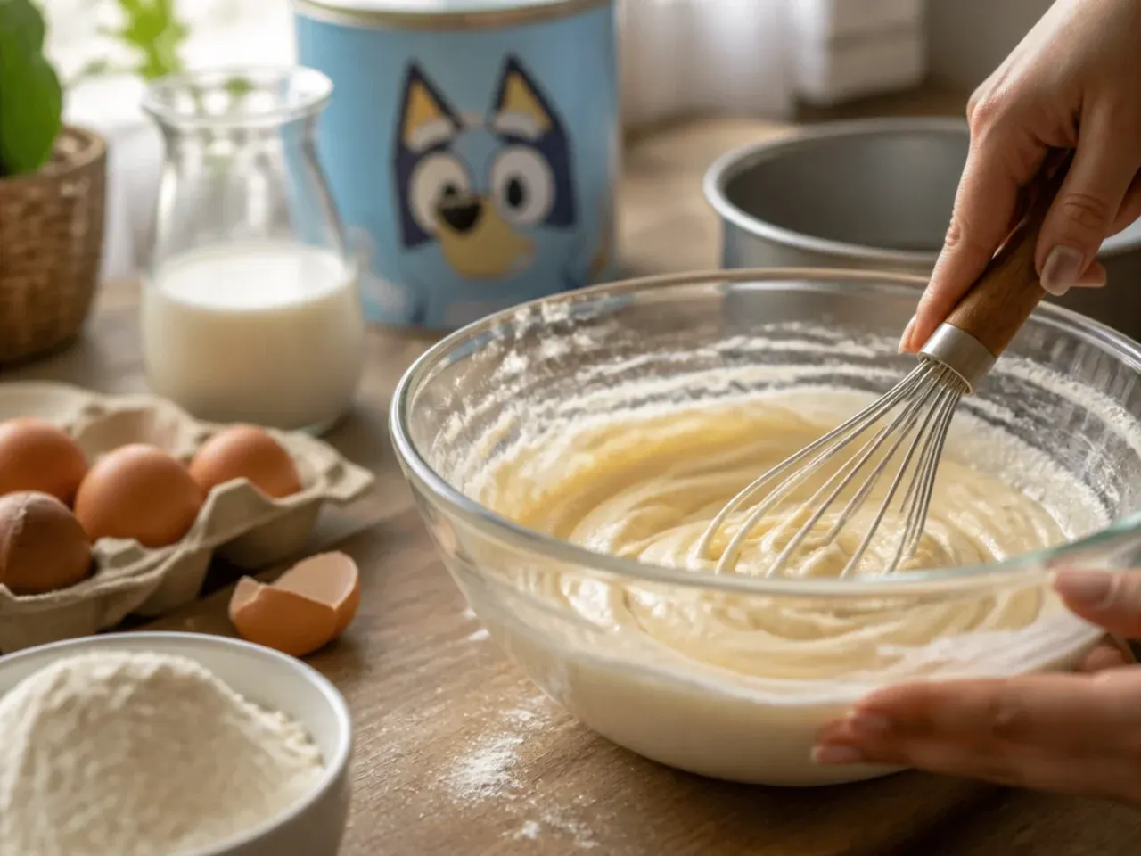 bluey cake ideas recipe step 1